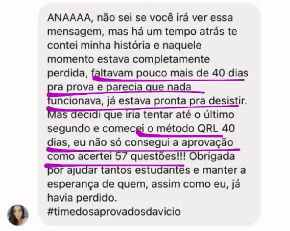 Maratona OAB 40 Dias – Vício de uma Estudante